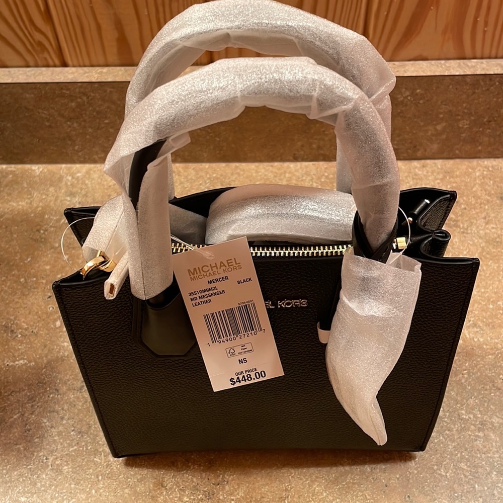 New- Never Used Black MK bag with Tags